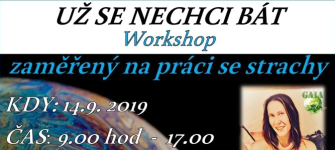 Zrušeno: Už se nechci bát - workshop
